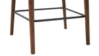 Tabouret de bar pour repas, noyer/dune
