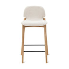 Tabouret de bar pour repas, chêne/dune