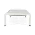 Chaise longue d'extérieur en aluminium Cape Coral (lot de 2) par Christopher Knight Home - 77,56 po x 25,20 po x 11,80 po