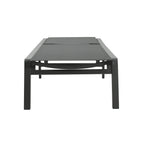 Chaise longue d'extérieur en aluminium Cape Coral (lot de 2) par Christopher Knight Home - 77,56 po x 25,20 po x 11,80 po