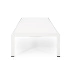 Chaise longue d'extérieur en aluminium Cape Coral (lot de 2) par Christopher Knight Home - 77,56 po x 25,20 po x 11,80 po