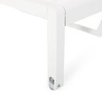 Chaise longue d'extérieur en aluminium Cape Coral (lot de 2) par Christopher Knight Home - 77,56 po x 25,20 po x 11,80 po