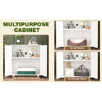 Bac à litière pour chat, maison pour chat, table d'appoint, porte, armoire, bibliothèque