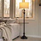 Lampe de table Choi 22 Chinoiserie, bleu/blanc (lot de 2) par JONATHAN Y