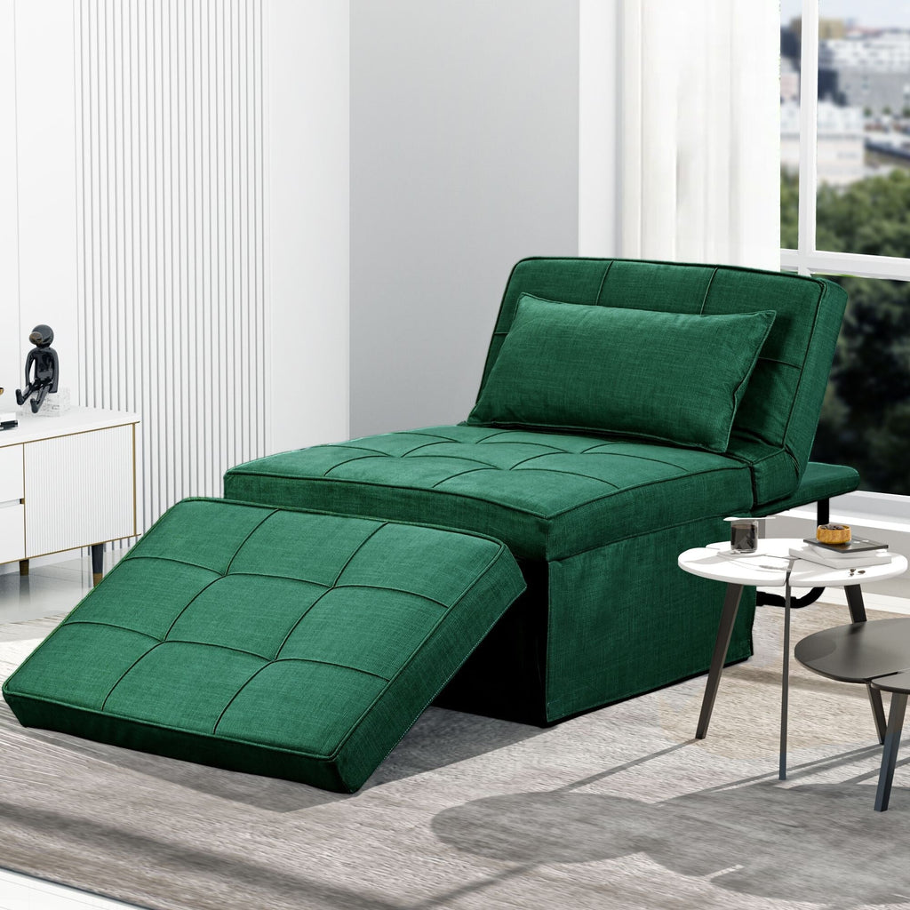Canapé-lit convertible, canapé-lit, fauteuil inclinable, ottoman, pliable, pour salon