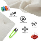 Canapé-lit convertible, canapé-lit, fauteuil inclinable, ottoman, pliable, pour salon