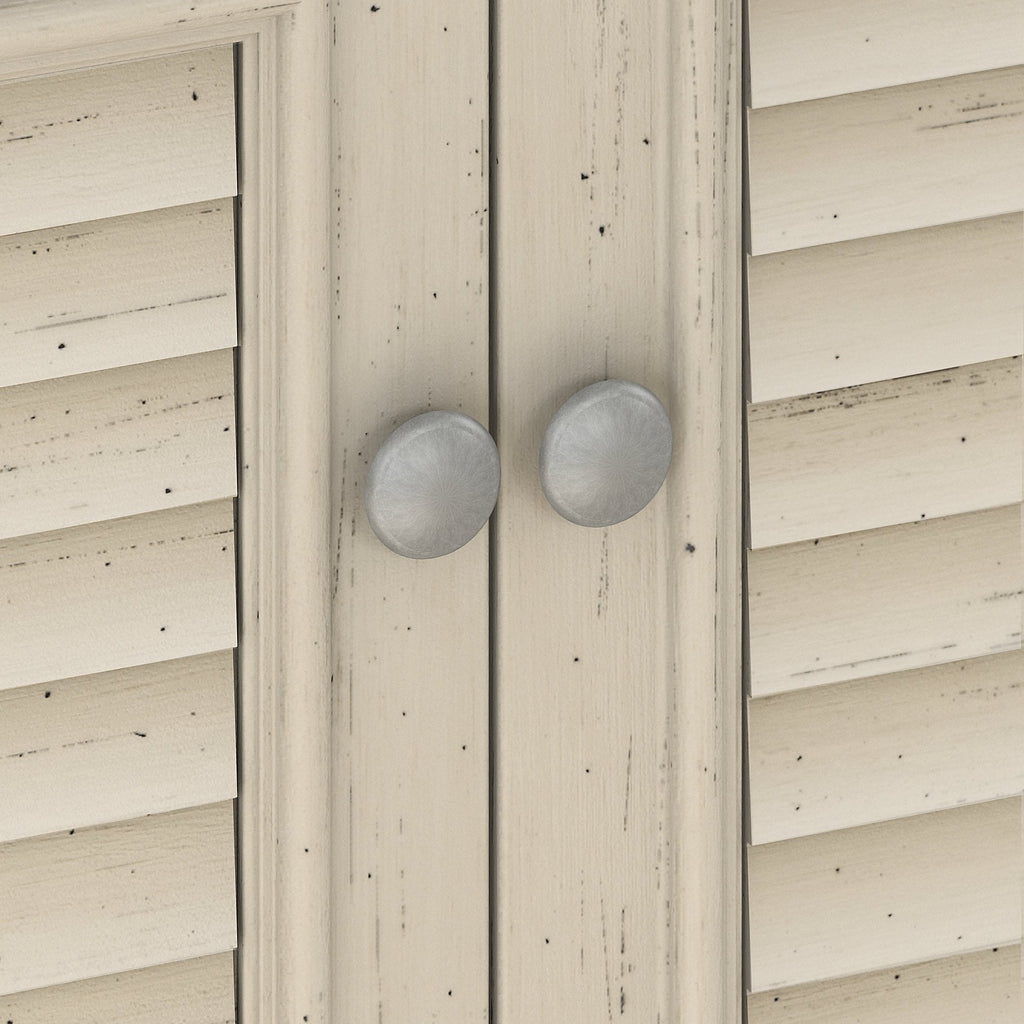 Armoire de rangement Fairview avec portes et étagères par Bush Furniture - 31,73 L x 12,76 l x 30,71 H