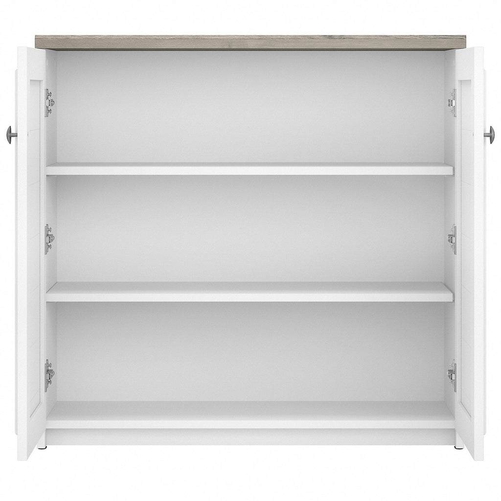 Armoire de rangement Fairview avec portes et étagères par Bush Furniture - 31,73 L x 12,76 l x 30,71 H