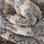 Tapis d'escalier moderne Harlow Trellis sur mesure