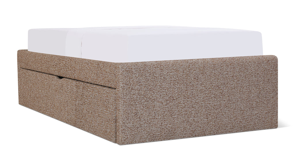 Lit gigogne Nest, 1 place, couleur Teddy