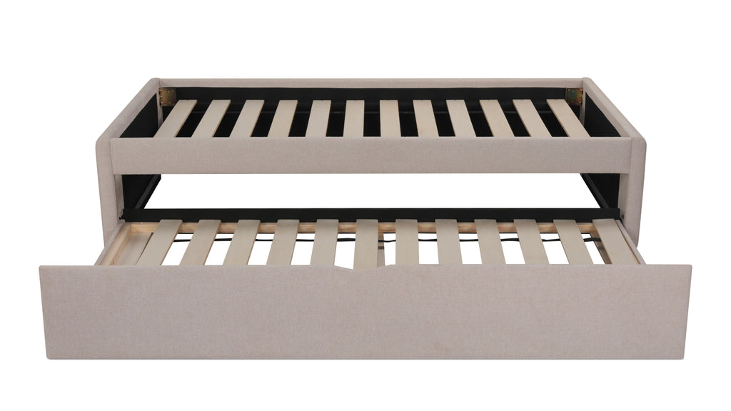 Lit gigogne Nest Daybed, 1 place, couleur latte