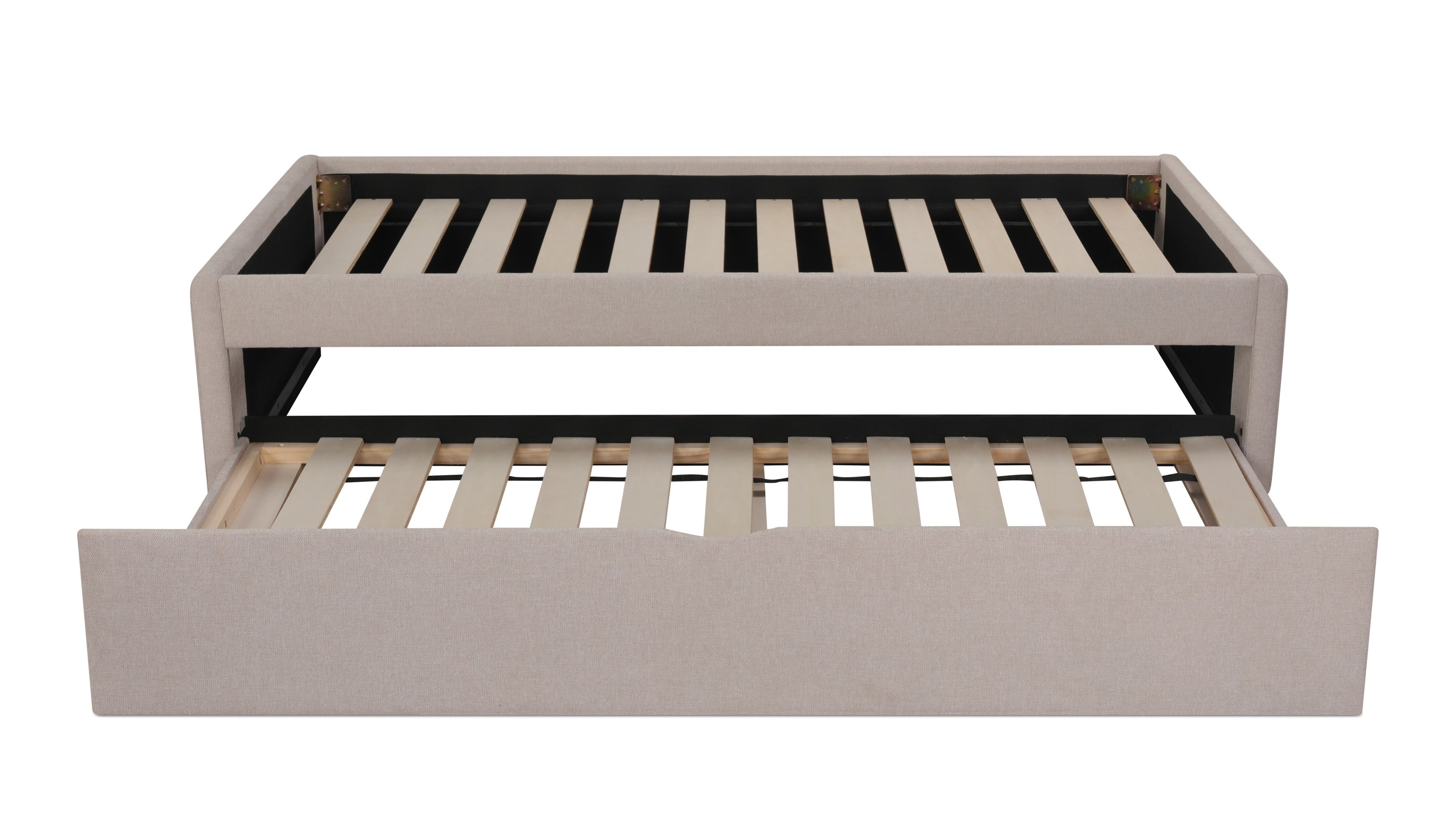 Lit gigogne Nest Daybed, 1 place, couleur latte