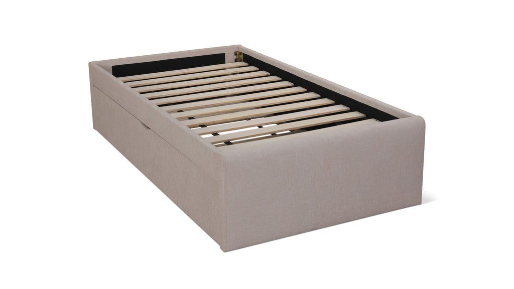 Lit gigogne Nest Daybed, 1 place, couleur latte