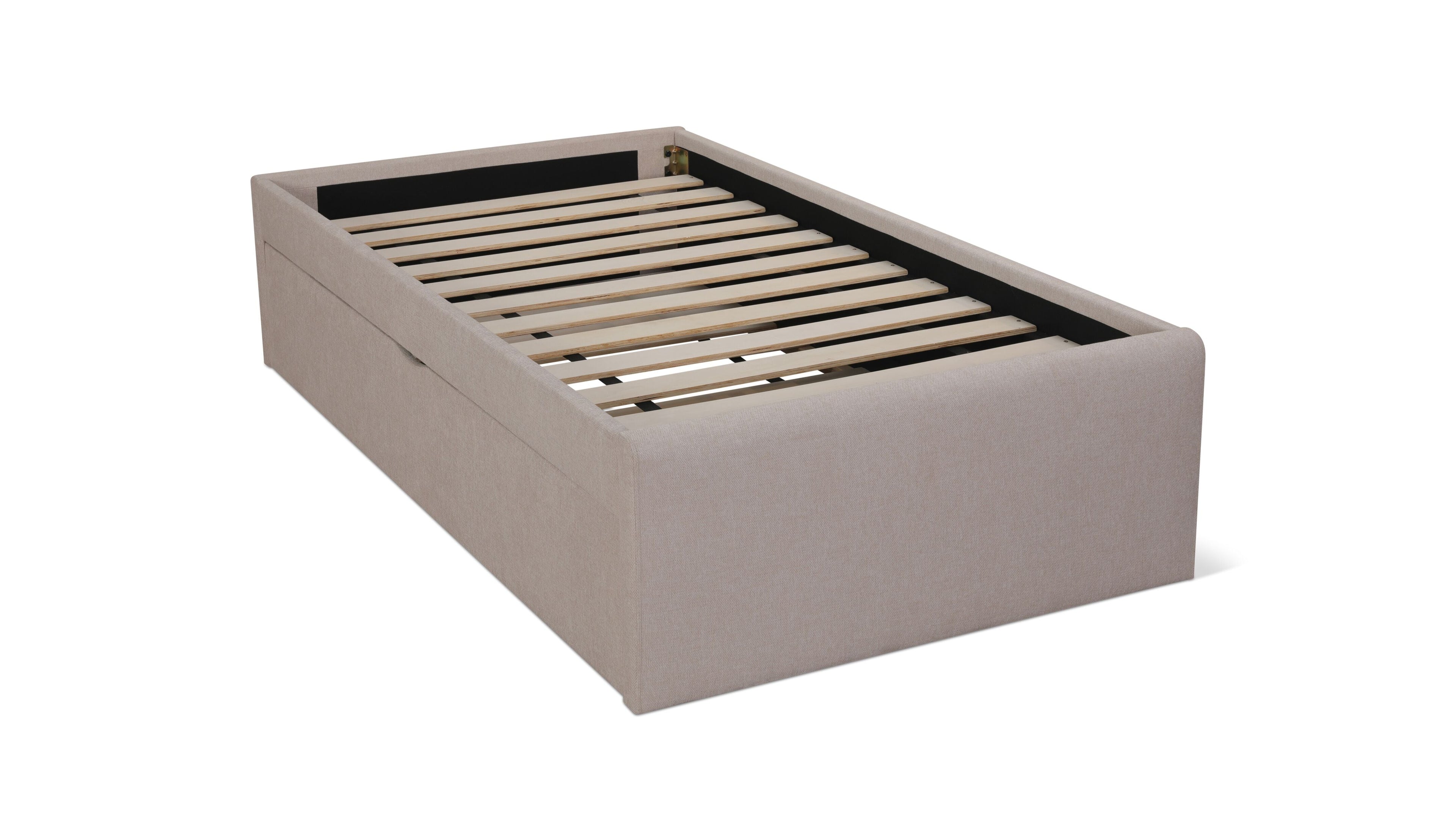 Lit gigogne Nest Daybed, 1 place, couleur latte