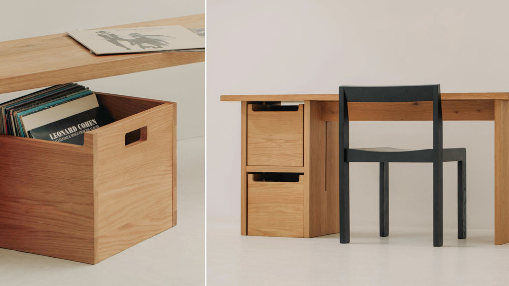 Boîte utilitaire, chêne