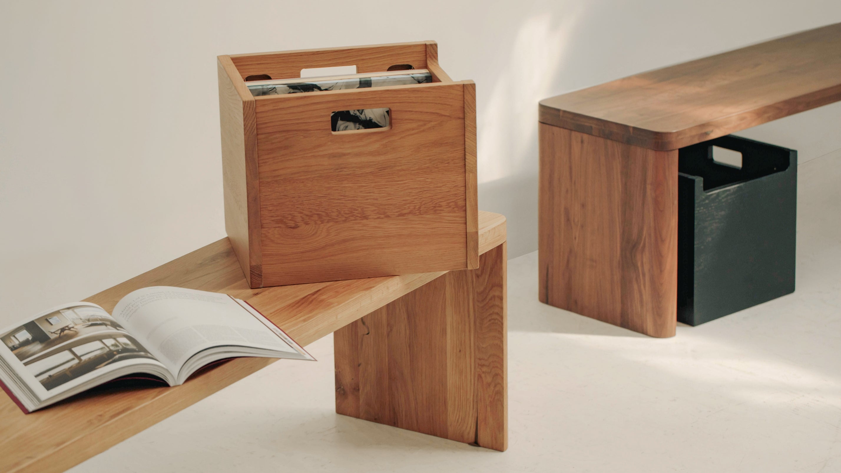 Boîte utilitaire, chêne