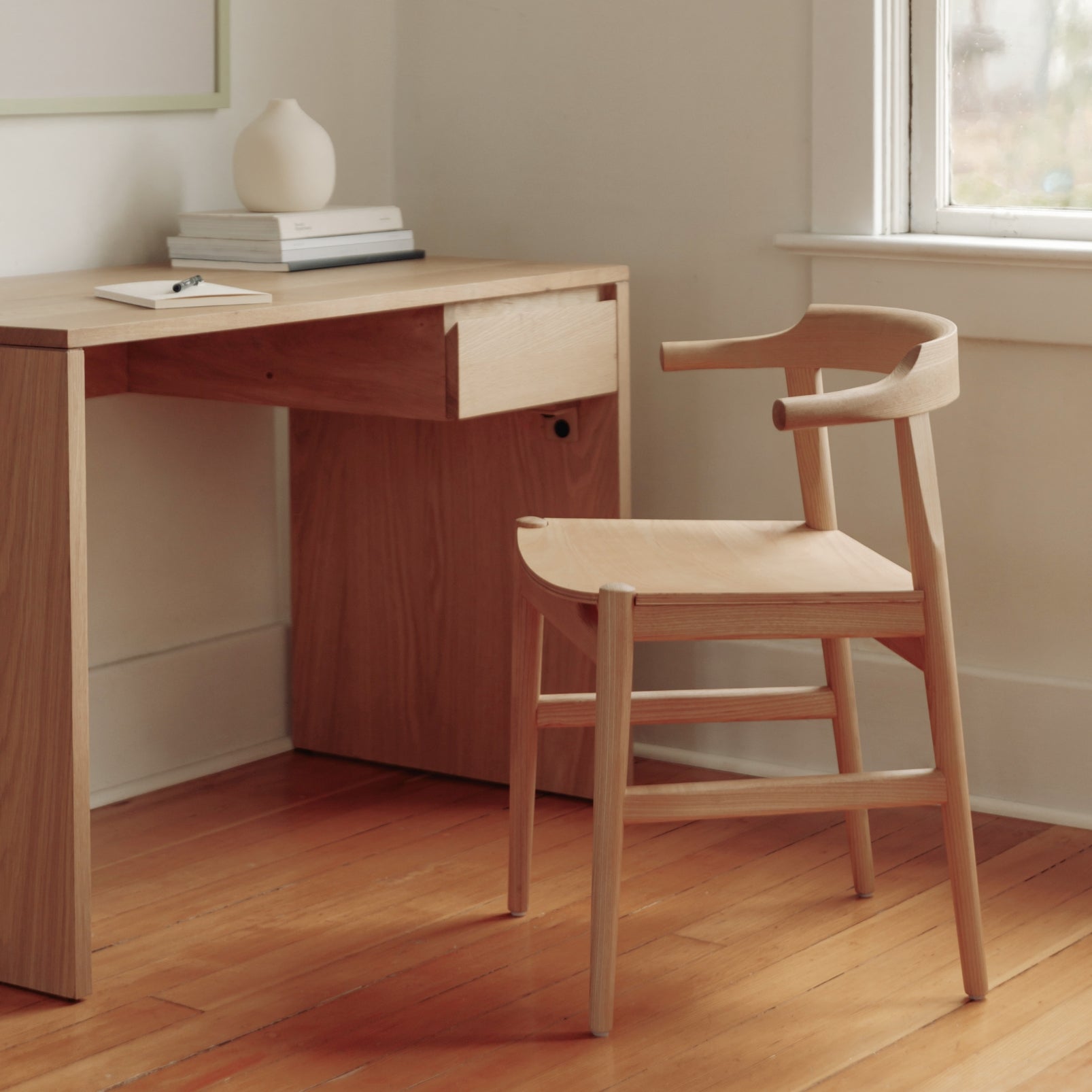 Bureau quotidien, chêne