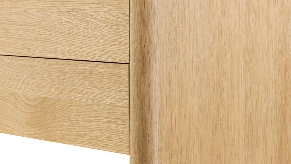 Bureau Form, chêne blanc