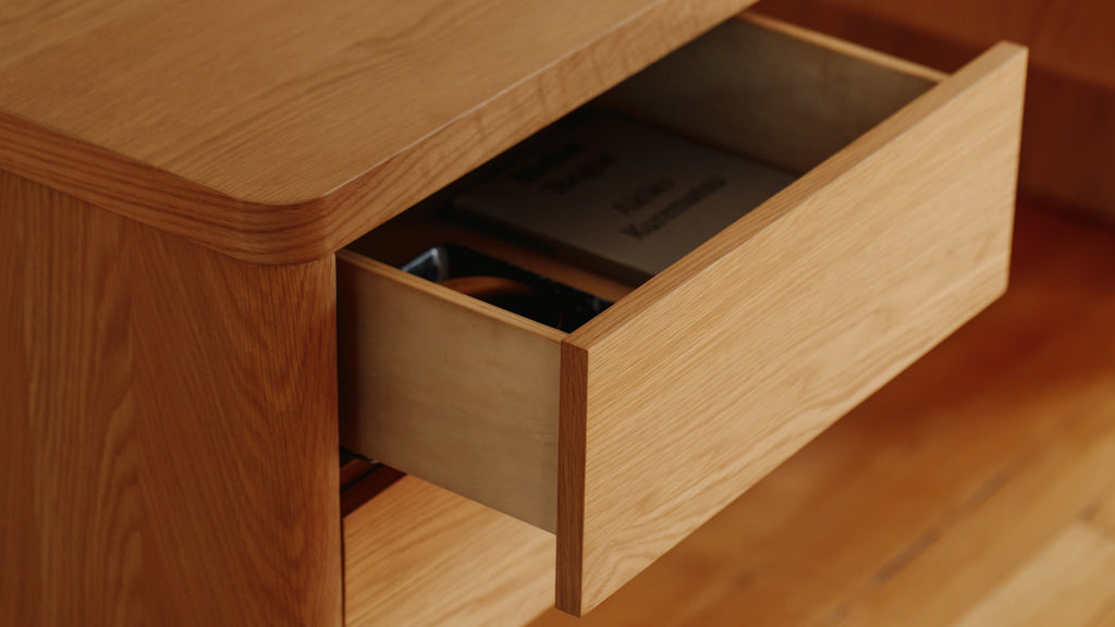 Bureau Form, chêne blanc