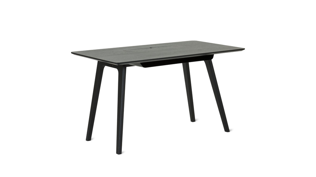 Bureau d'écrivain, chêne noir