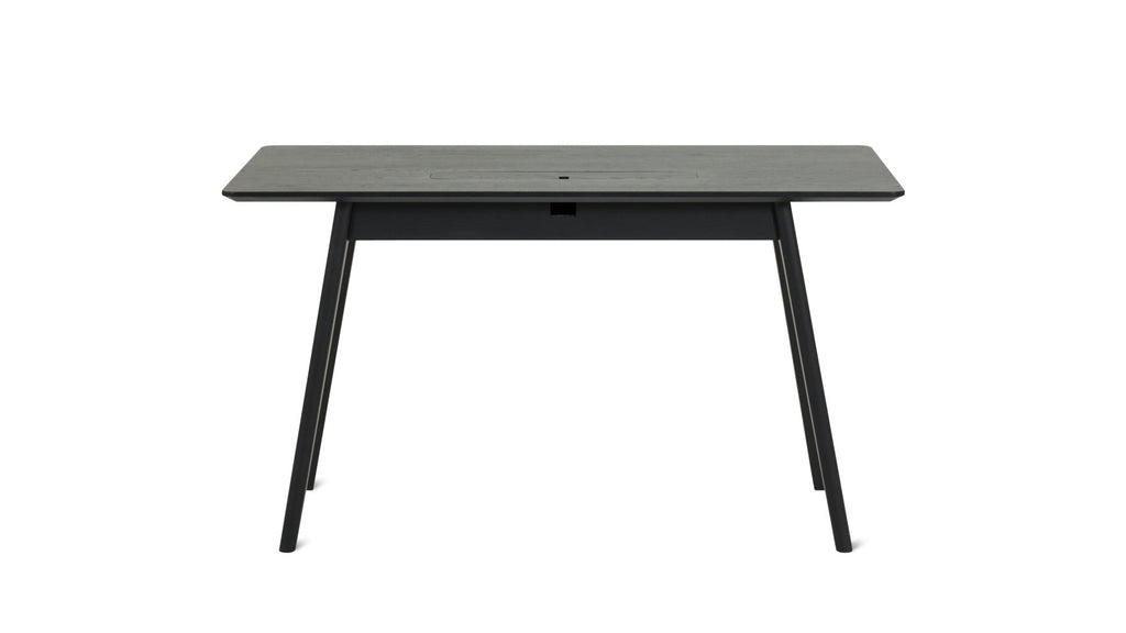 Bureau d'écrivain, chêne noir