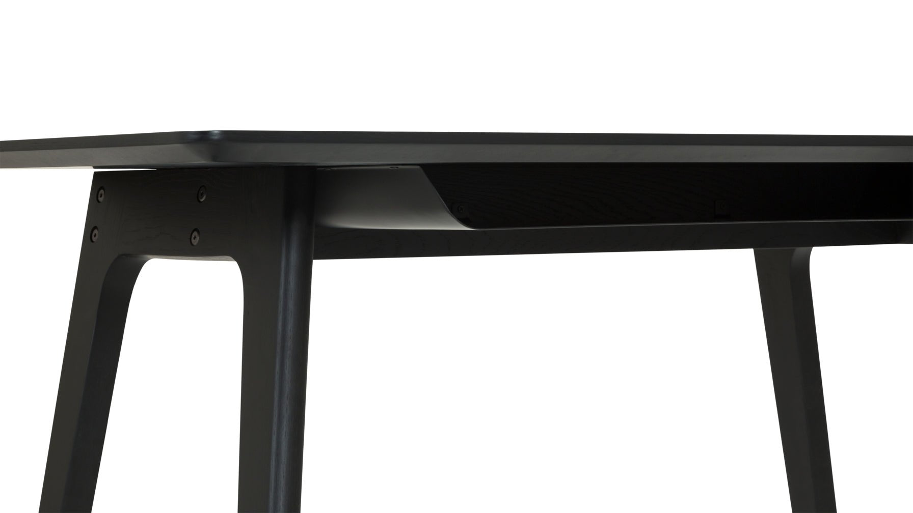 Bureau d'écrivain, chêne noir