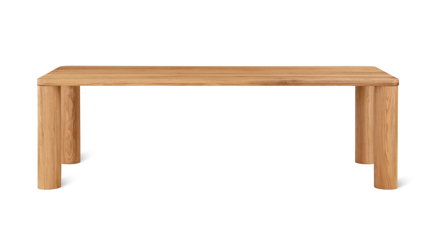 Table de salle à manger de campagne, 8 à 10 couverts, chêne