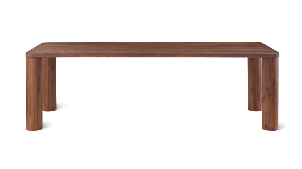 Table de salle à manger Field, 8 à 10 couverts, noyer américain