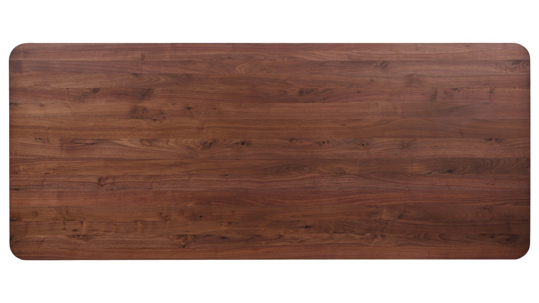 Table de salle à manger Field, 8 à 10 couverts, noyer américain