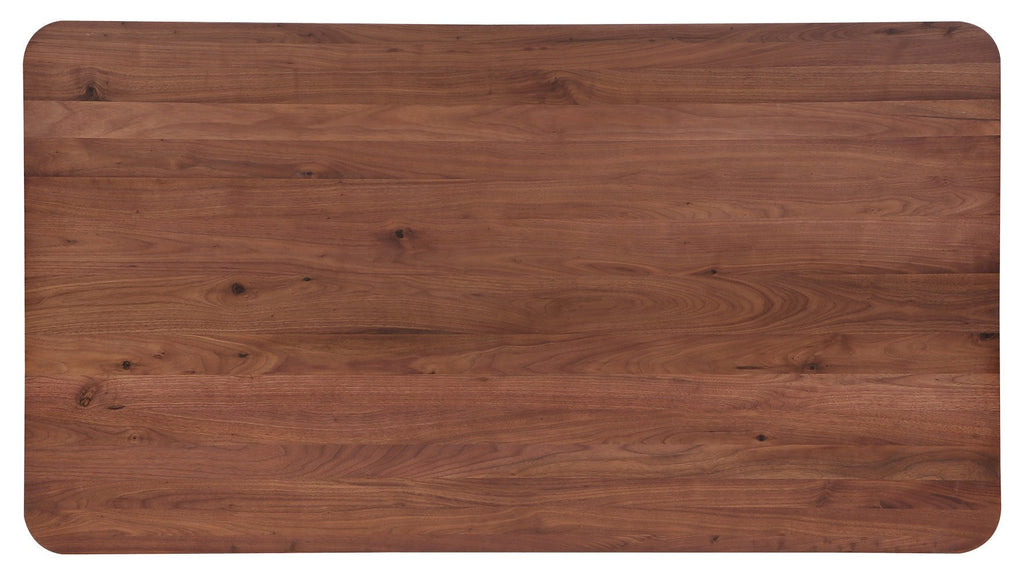 Table de salle à manger Field, 4 à 6 couverts, noyer américain