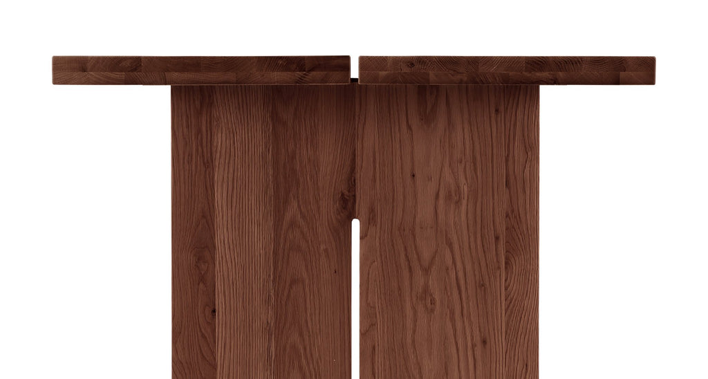 Table de salle à manger Plane, 6 à 8 couverts, noyer américain