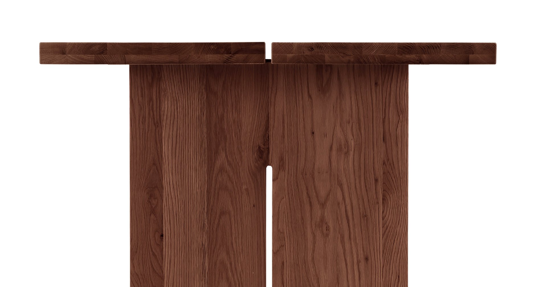 Table de salle à manger Plane, 6 à 8 couverts, noyer américain