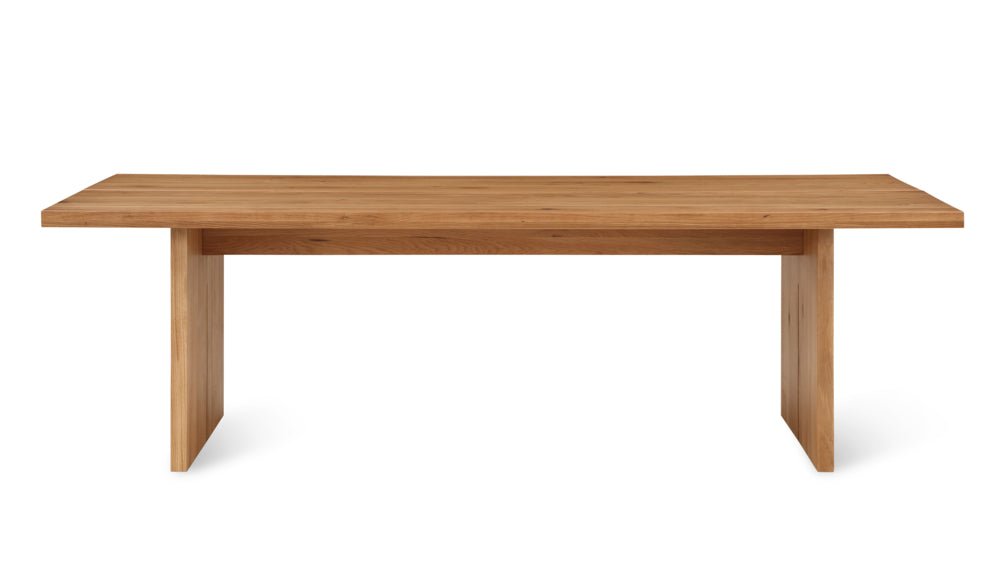 Table de salle à manger Plane, 8 à 10 couverts, chêne