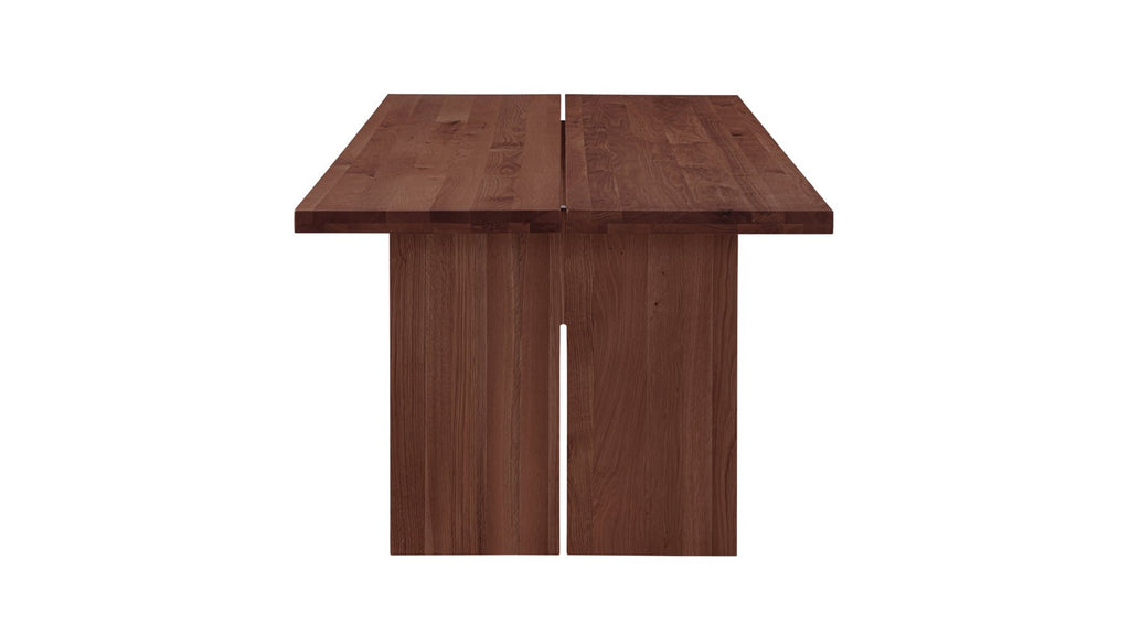 Table de salle à manger Plane, 8 à 10 couverts, noyer américain