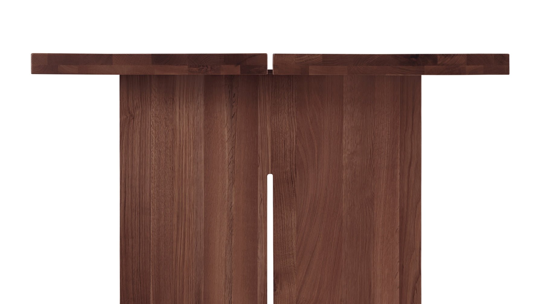 Table de salle à manger Plane, 8 à 10 couverts, noyer américain