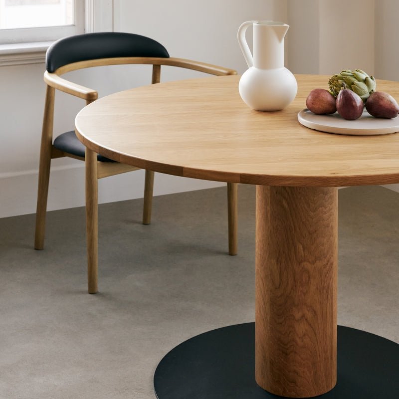 Table de salle à manger Formation, 3-4 couverts, chêne