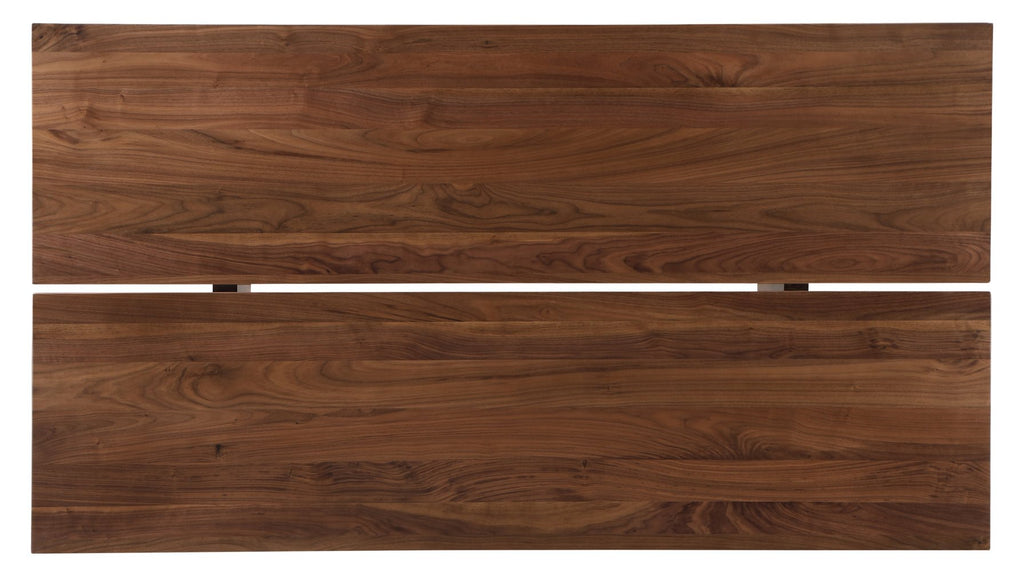 Table de salle à manger Plane, 4 à 6 couverts, noyer américain