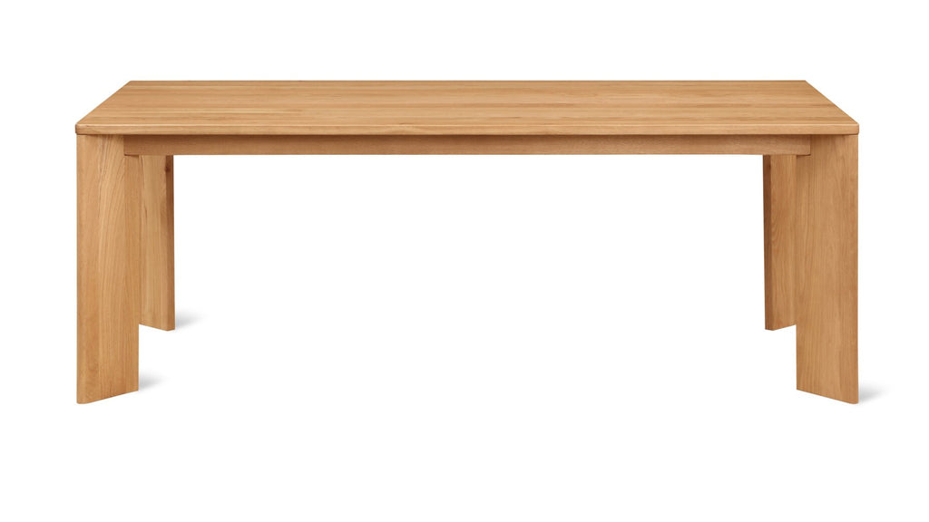 Table de salle à manger à cadre, 6 à 8 couverts, chêne