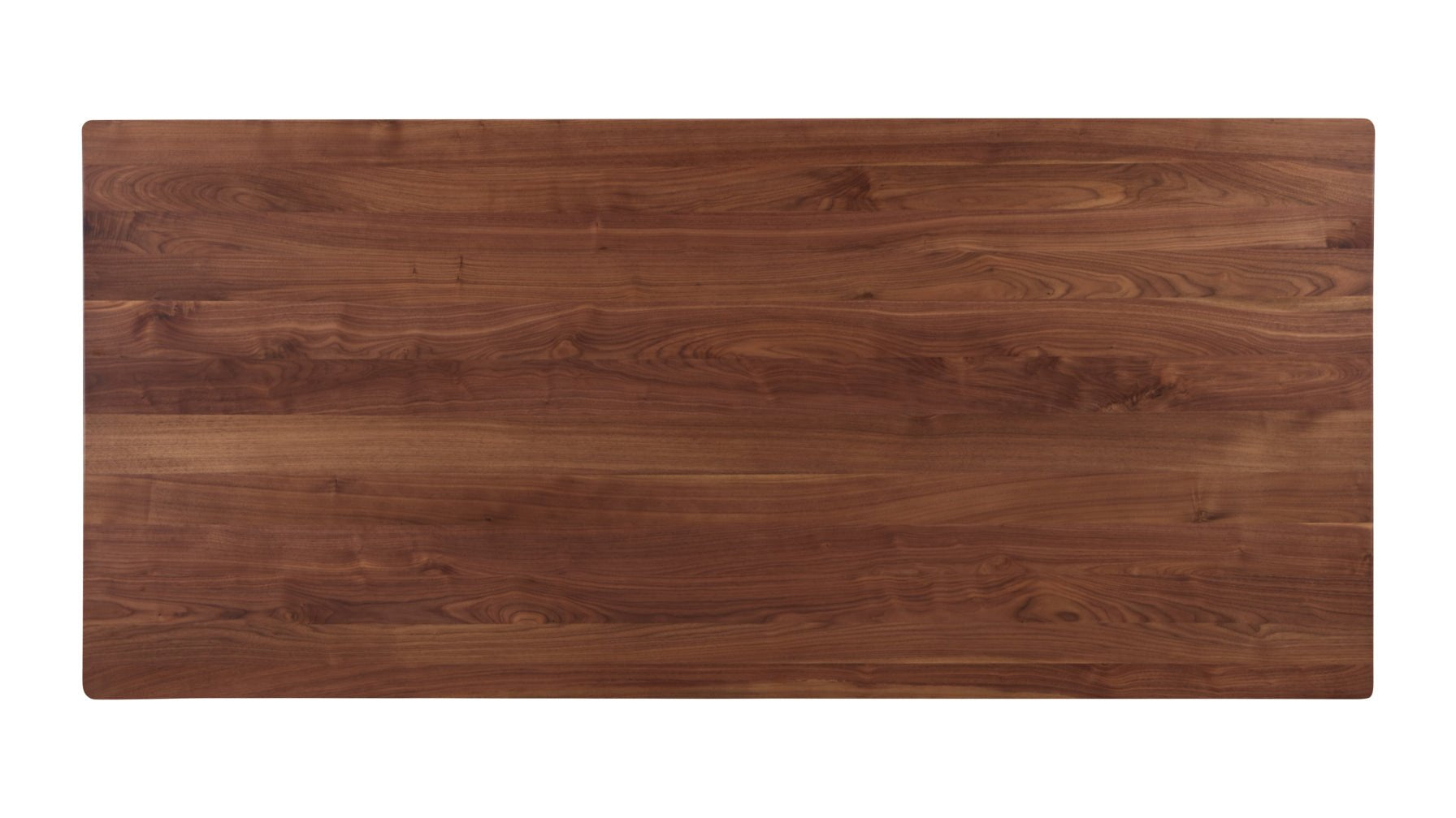 Table de salle à manger à cadre, 6 à 8 couverts, noyer américain