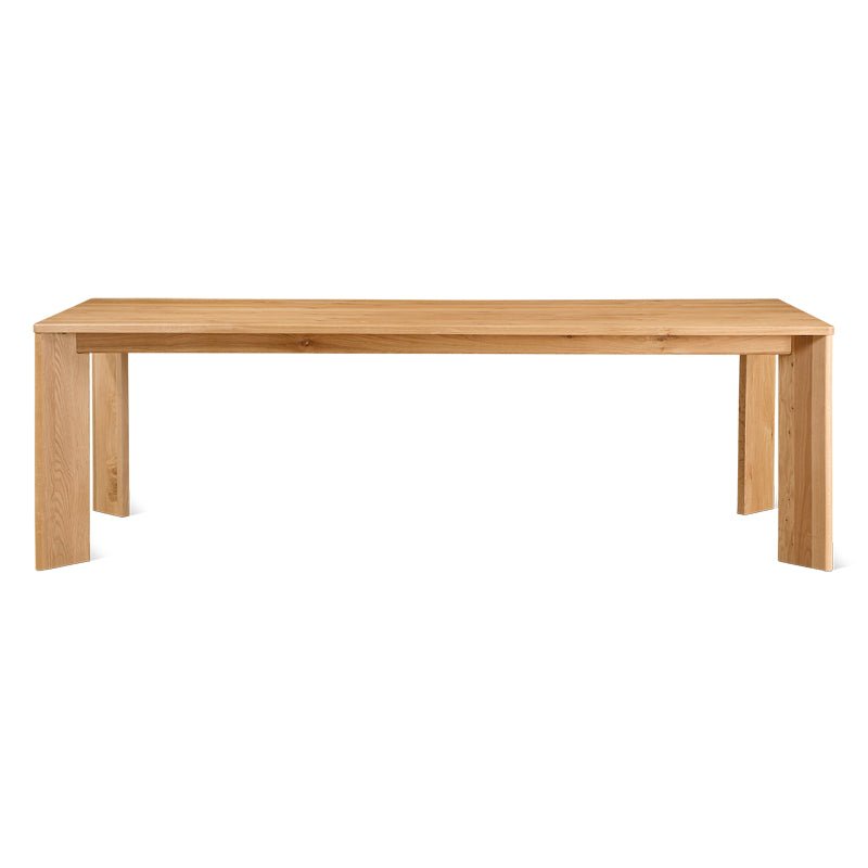 Table de salle à manger à cadre, 8 à 10 couverts, chêne