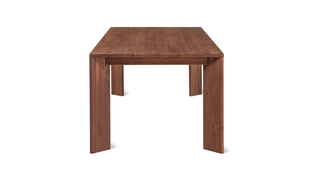 Table de salle à manger à cadre, 8 à 10 couverts, noyer américain