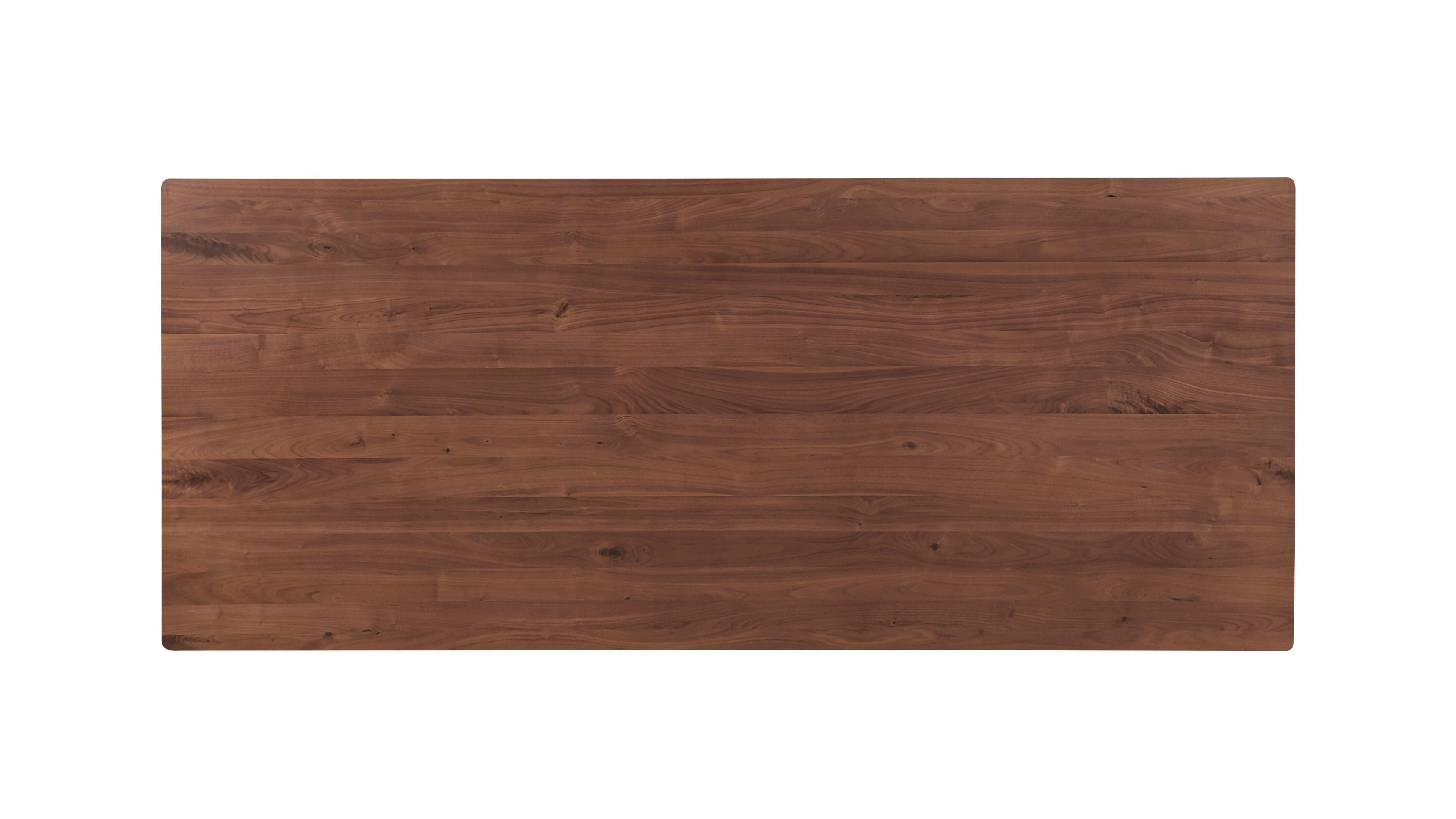 Table de salle à manger à cadre, 8 à 10 couverts, noyer américain