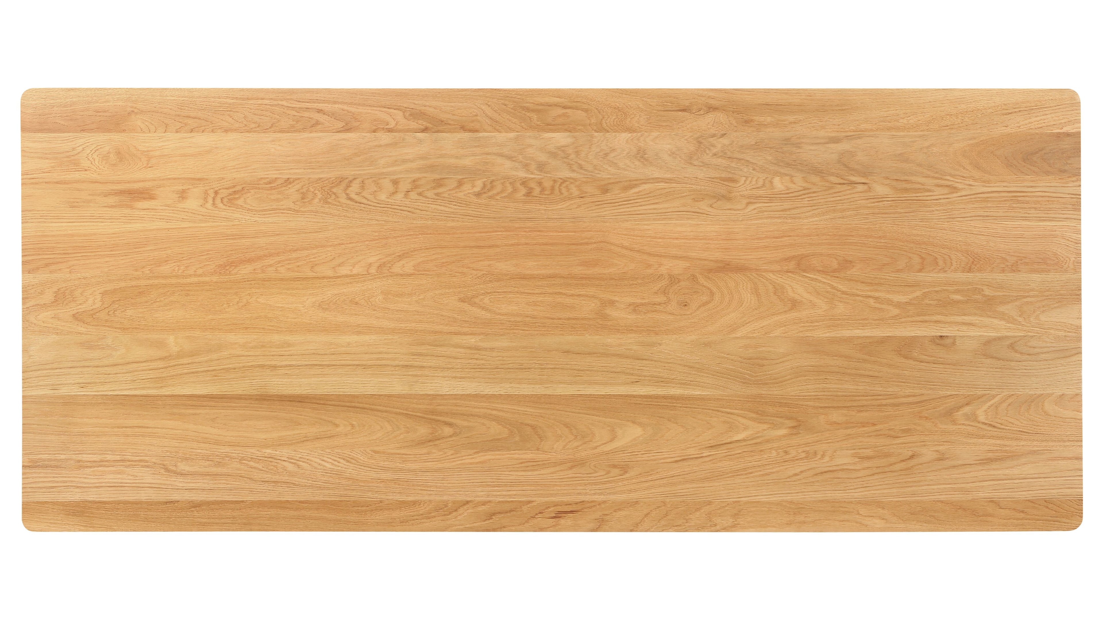 Table de salle à manger Flight, 6 à 8 couverts, chêne brossé