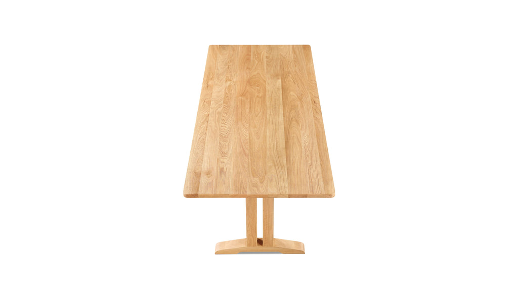 Table de salle à manger Flight, 6 à 8 couverts, chêne brossé