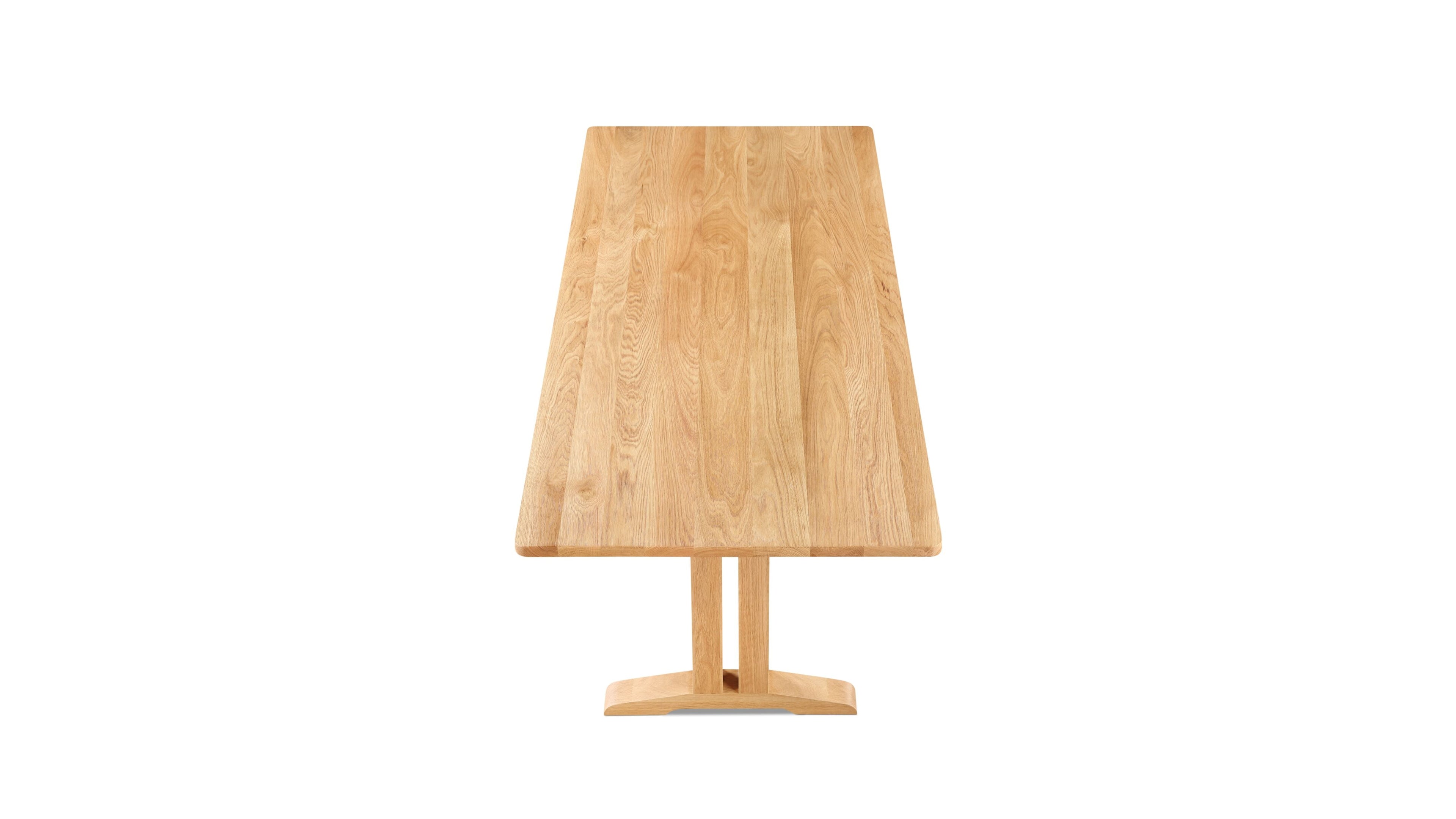 Table de salle à manger Flight, 6 à 8 couverts, chêne brossé