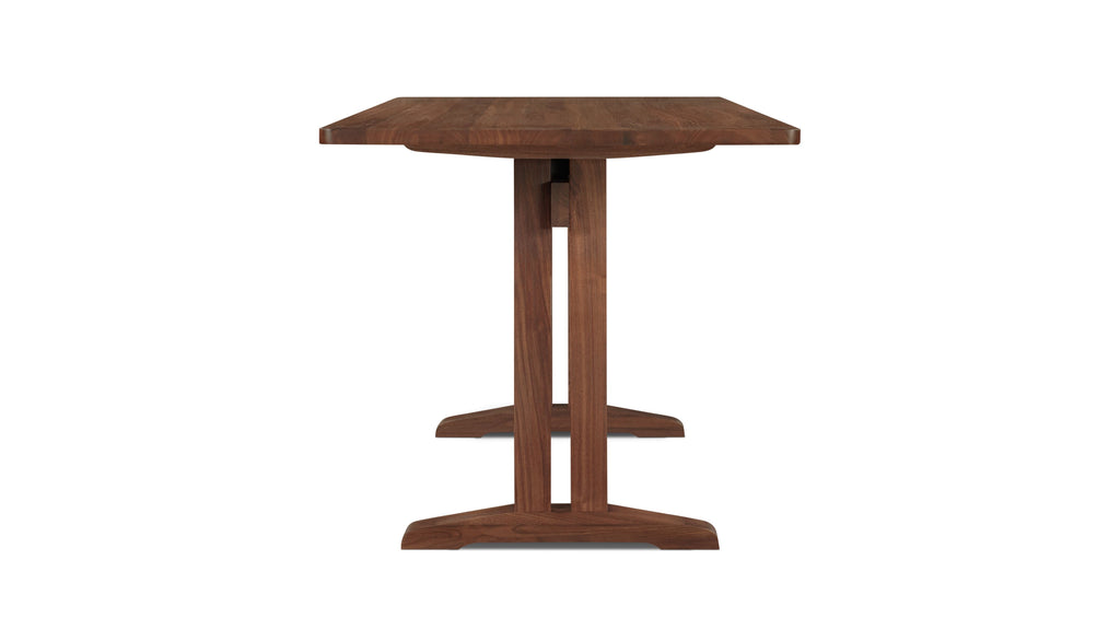 Table de salle à manger Flight, 6 à 8 couverts, noyer américain brossé