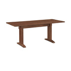 Table de salle à manger Flight, 6 à 8 couverts, noyer américain brossé