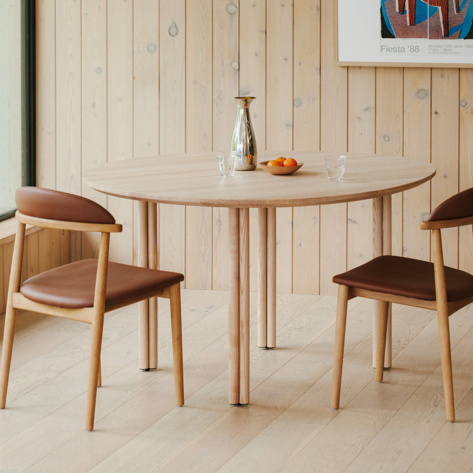 Table à manger Better Together, 4 couverts, frêne