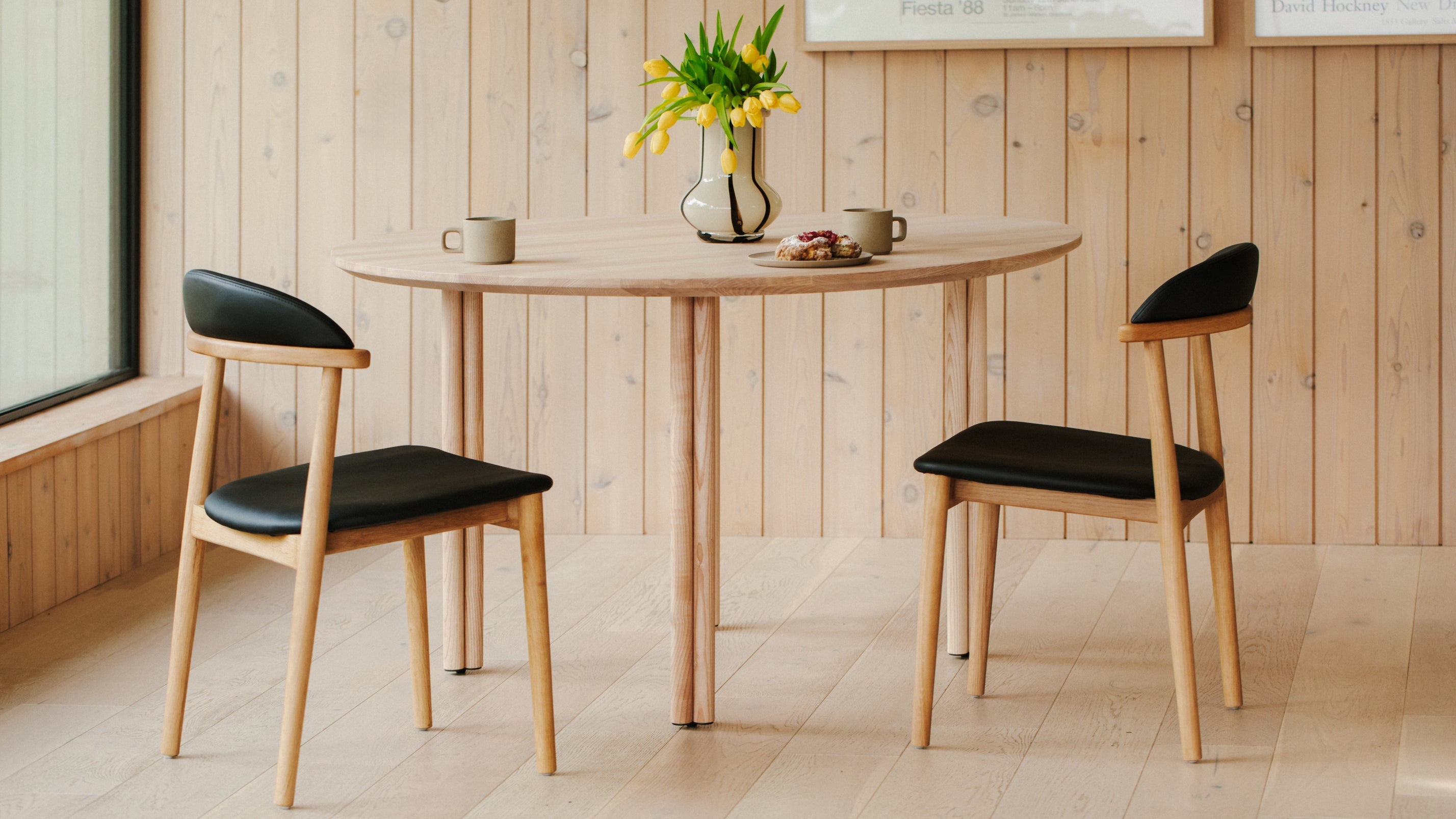 Table à manger Better Together, 5 couverts, frêne