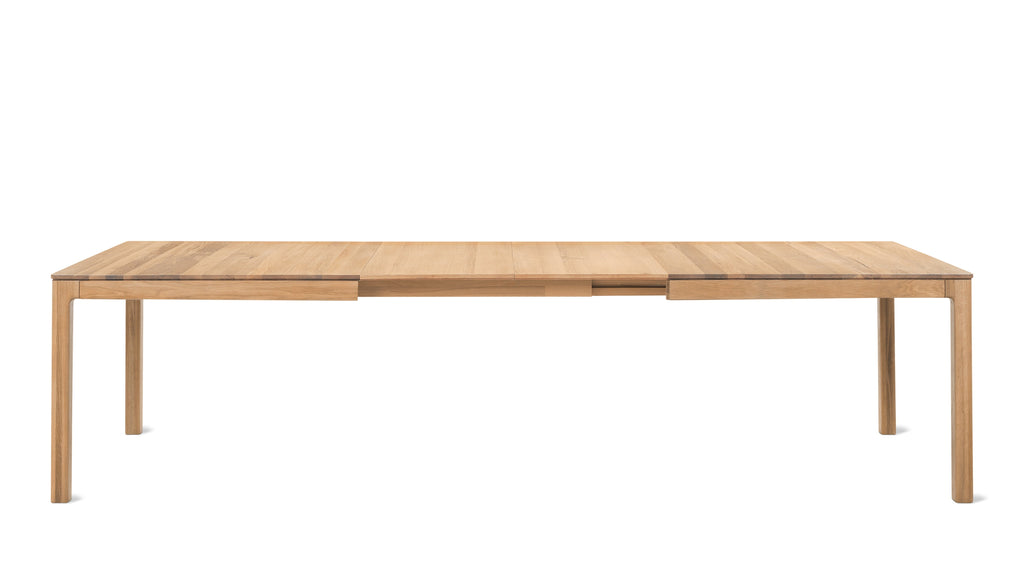 Table de salle à manger extensible Bridge, 6 à 10 couverts, chêne